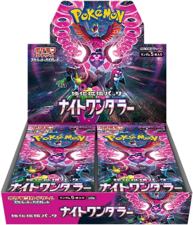 ポケモンカードゲーム　スカーレット＆バイオレット 強化拡張パック ナイトワンダラー【BOX】[新品]