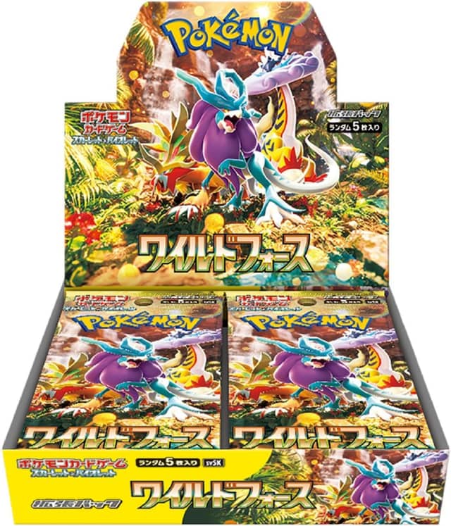 ポケモンカードゲーム スカーレット&バイオレット 拡張パック ワイルドフォース【BOX】[新品]