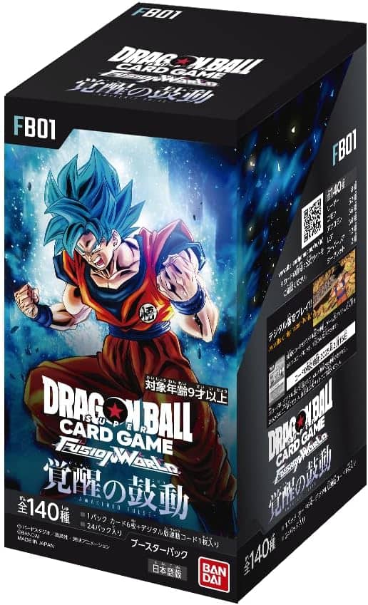 ドラゴンボールスーパーカードゲーム フュージョンワールド　ブースターパック　覚醒の鼓動【BOX】[新品]