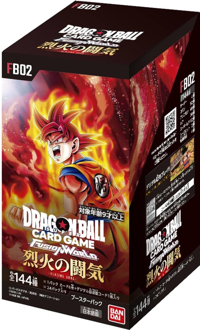 ドラゴンボールスーパーカードゲーム フュージョンワールド 烈火の闘気【BOX】[新品]